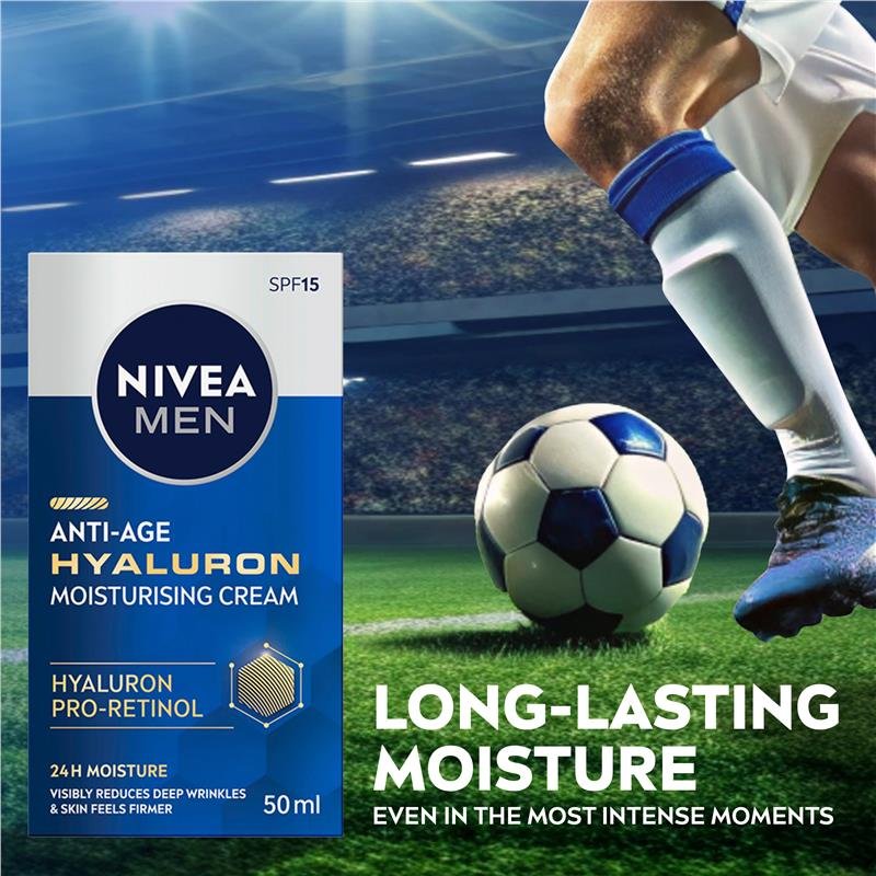 NIVEA MEN Active Age Moisturising Cream SPF 15 50ml