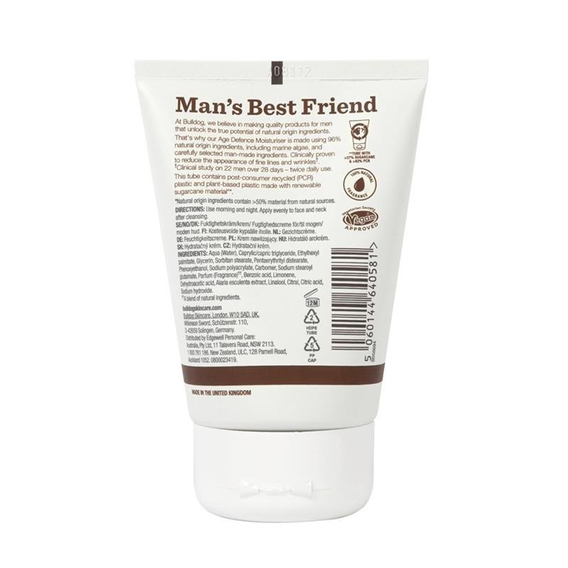 Bulldog Skincare for Men Age Defence Moisturiser 100ml