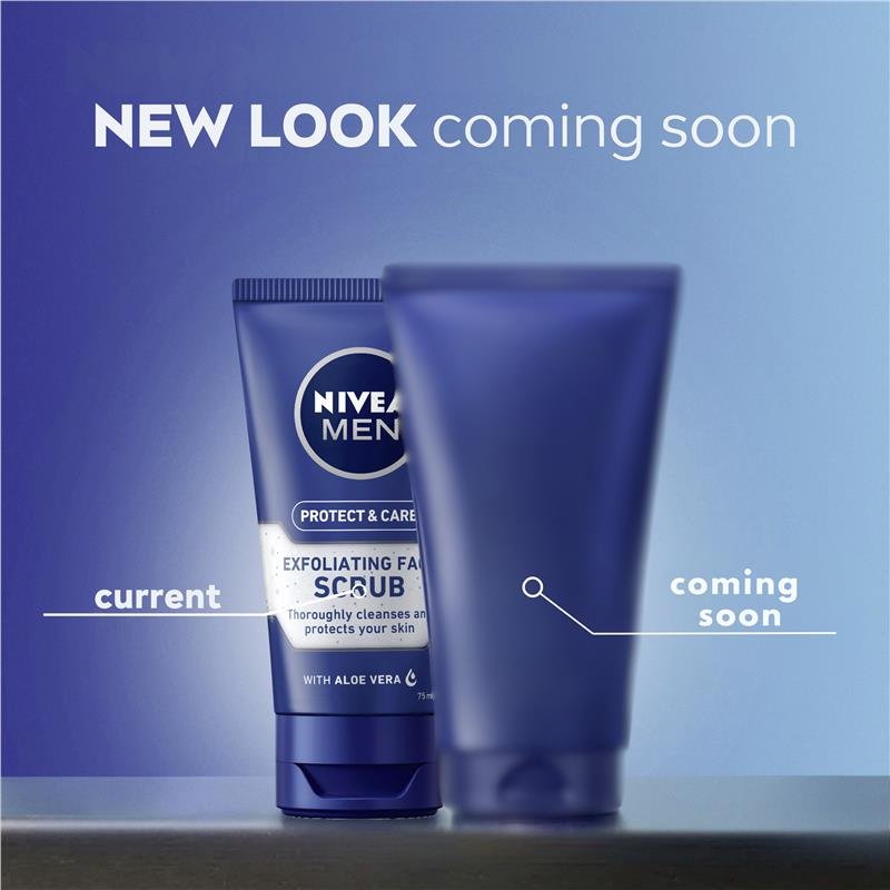 NIVEA MEN Hydrocare Exfoliating Face Scrub 75ml