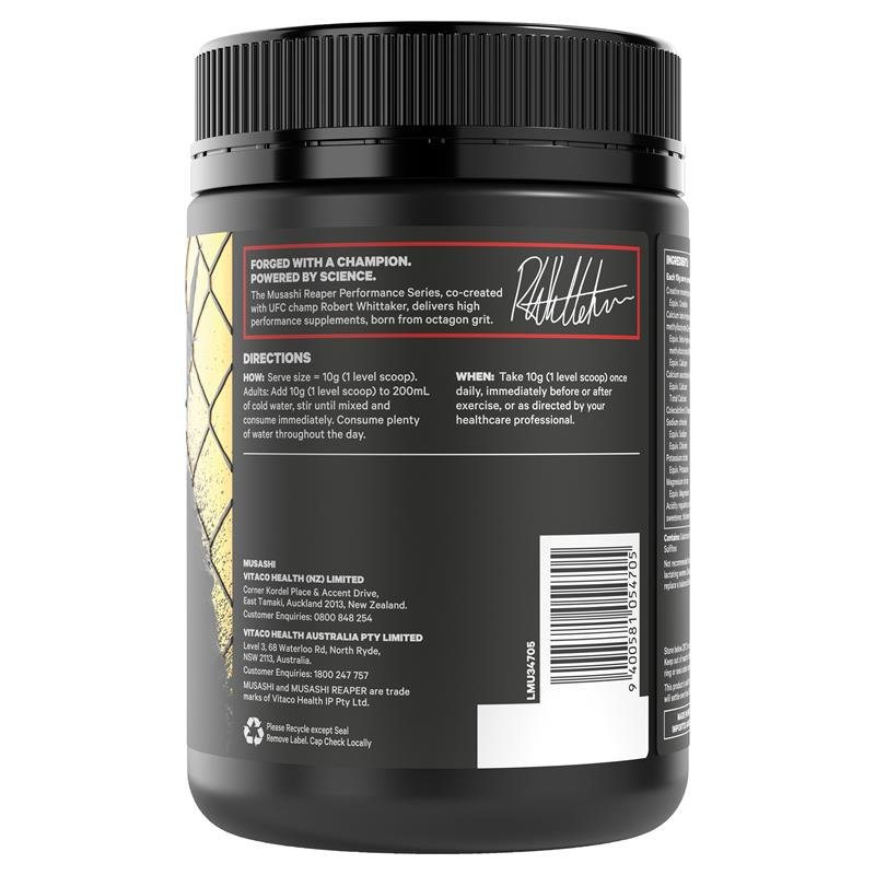 Musashi Reaper Creatine Power Matrix Blue Raspberry 300g