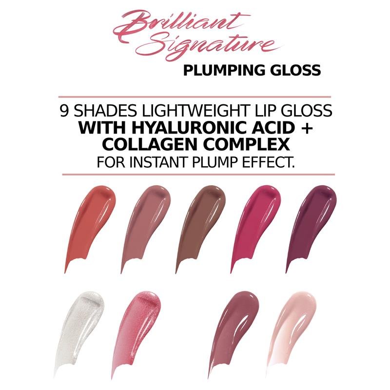 L'Oreal Paris Rouge Signature Plump Lip Gloss 400 I Maximize