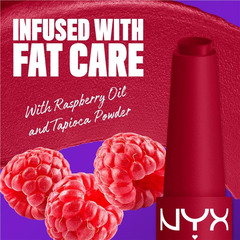NYX Fat Matte 雾面润唇膏 Scarlet Snuggles