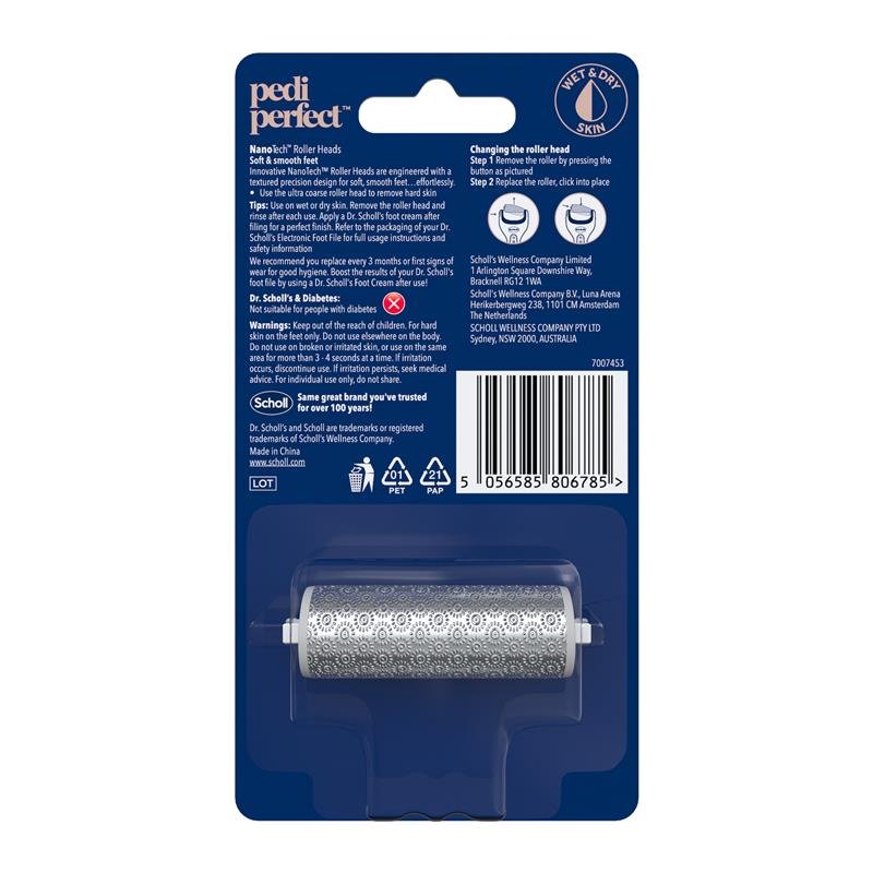 爽健 Dr.Scholls Pedi Perfect 纳米磨脚替换头