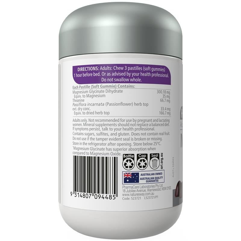 Nature's Way Adult Vita Gummies High Strength Mag + Sleep 45 Gummies
