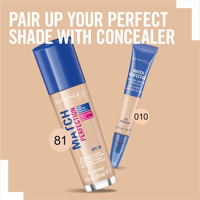 Rimmel Match Perfection Foundation Fair Ivory