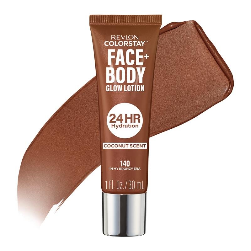 Revlon Colorstay Face & Body Glow Lotion In My Bronzy Era