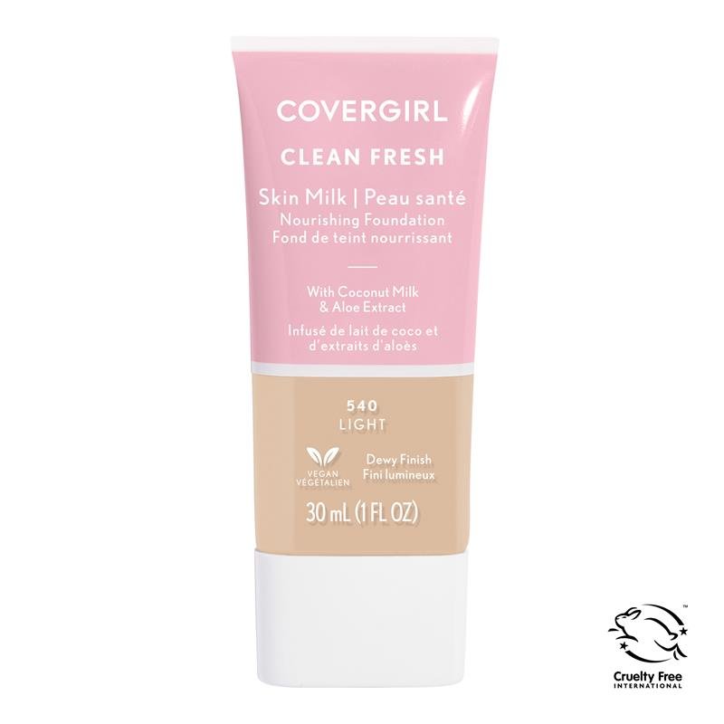 Covergirl Clean Fresh Skin Milk Vegan Foundation Light 540