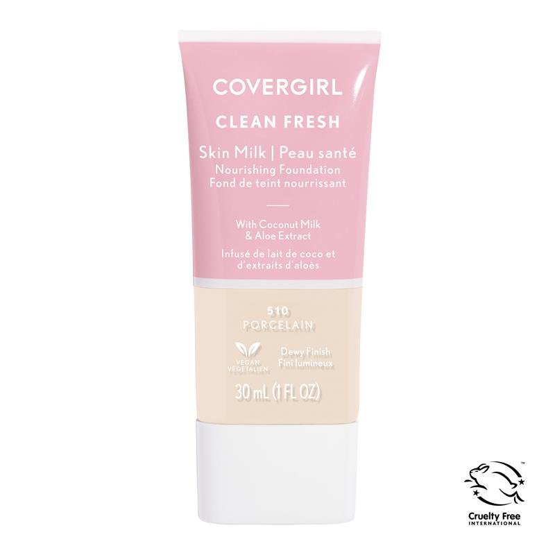 Covergirl Clean Fresh Skin Milk Foundation Porcelain 510 30ml
