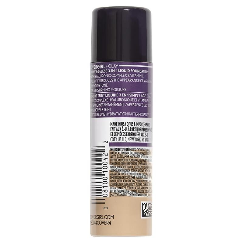 Covergirl Simply Ageless 3 In 1 Foundation 245 Warm Beige 30ml