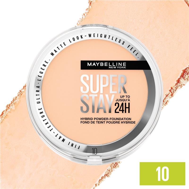 Maybelline Superstay 24H Hybrid Powder Foundation 10 Nu Int