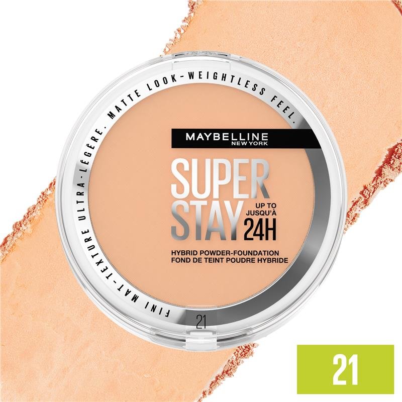 Maybelline Superstay 24H Hybrid Powder Foundation 21 Nu Int