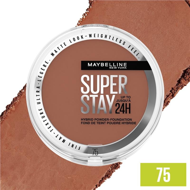 Maybelline Superstay 24H Hybrid Powder Foundation 75 Nu Int