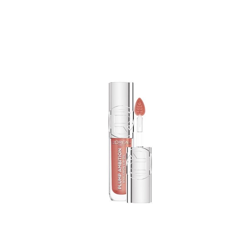 L'Oreal Paris Plump Ambition Hyaluron Lip Oil 650 Nude Macaron