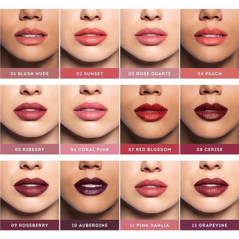 Nude by Nature Creamy Matte Lipstick 01 Blush Nude