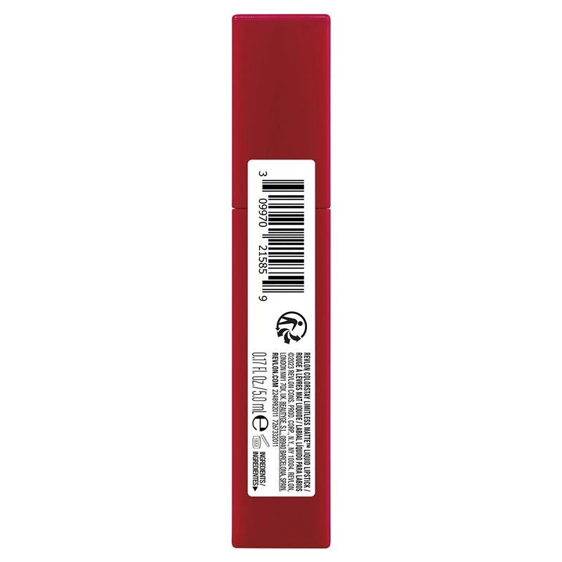 Revlon Colorstay Limitless Matte Lipstick Fire Off