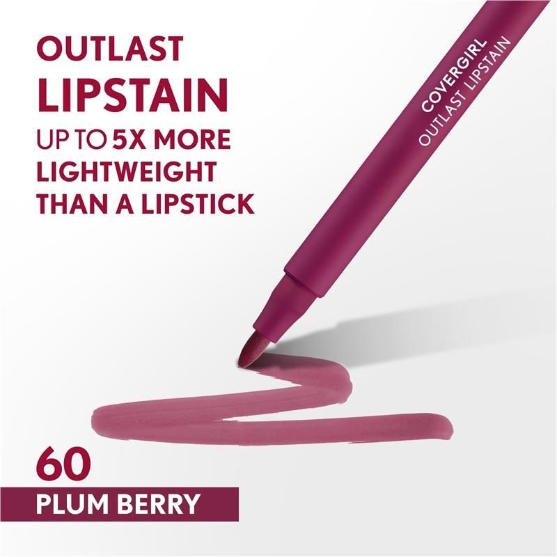 Covergirl Outlast Lipstain #60 Plum Berry