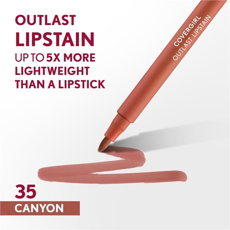 Covergirl Outlast Lipstain #35 Canyon
