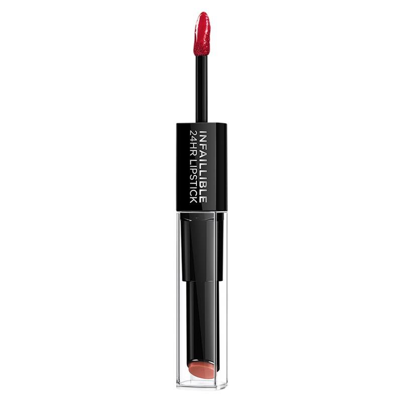 L'Oreal Paris Infallible 24H 2-Step Lipstick 506 Red Infallible