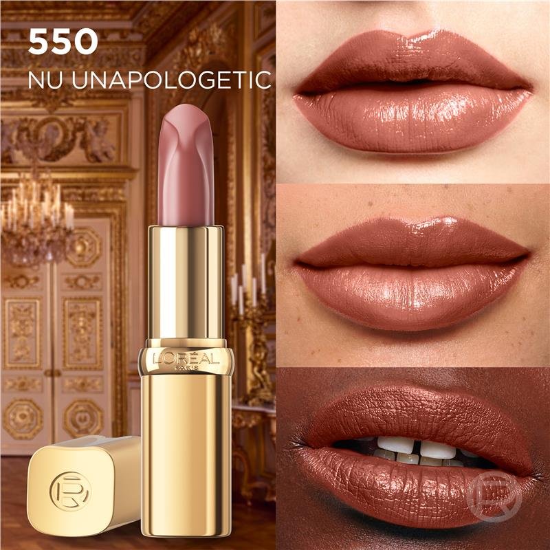 L'Oreal Paris Color Riche Classic Satin Lipstick 550 Unapologetic
