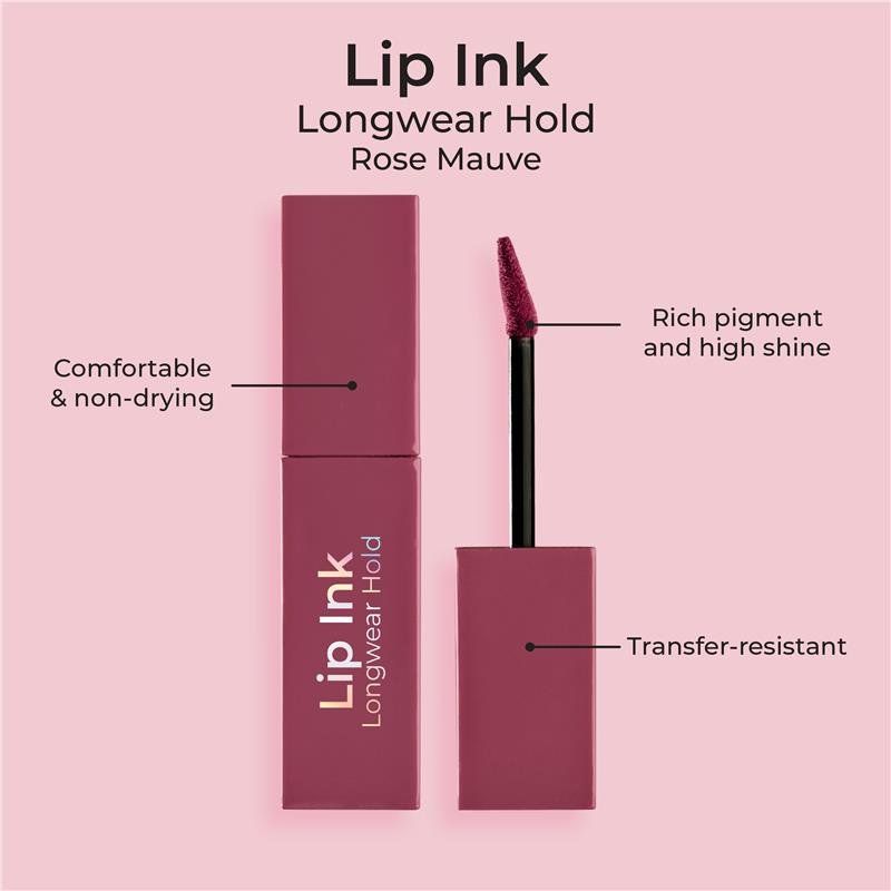 MCoBeauty Lip Ink Longwear Hold Rose Mauve