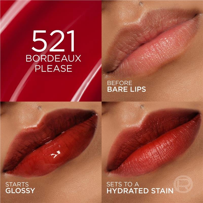 L'Oreal Paris Hyaluron Tint Lip Stain Serum 521 Bordeaux Please