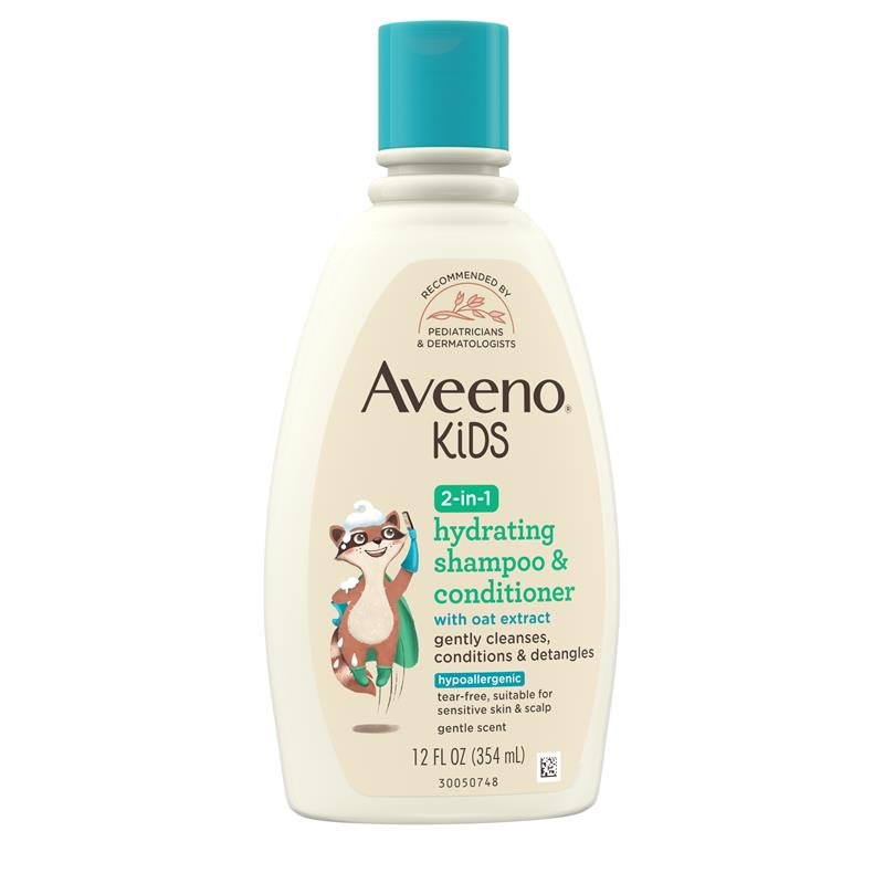 Aveeno Kids 2-in-1 Hydrating Shampoo & Cond 354mL
