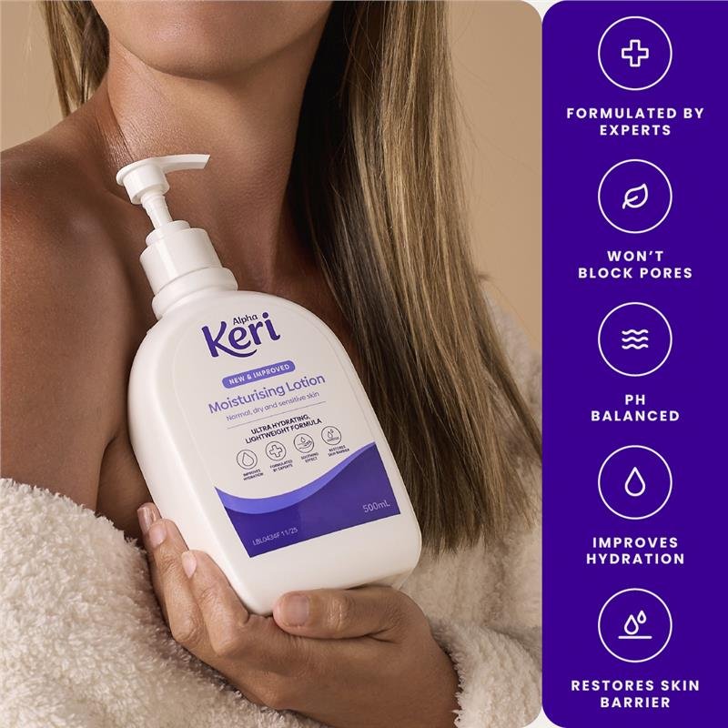 Alpha Keri Hydrating Moisturising Lotion 500ml