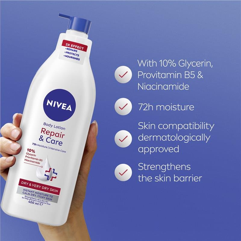NIVEA Repair & Care Body Lotion 400ml