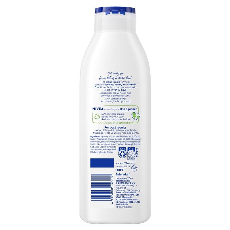 NIVEA Q10 + Vitamin C Firming Body Lotion 250ml