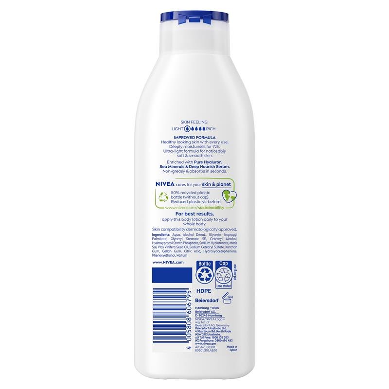 NIVEA Express Hydration Body Lotion 250ml