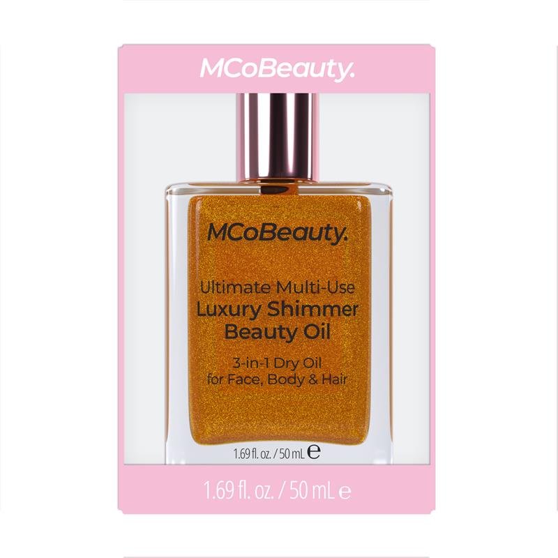 MCoBeauty 3-in-1 Luxe Shimmer Beauty Oil 50ml