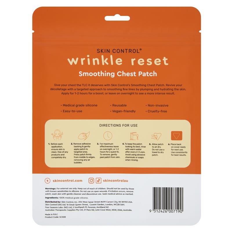 Skin Control Wrinkle Reset Smoothing Chest Patch