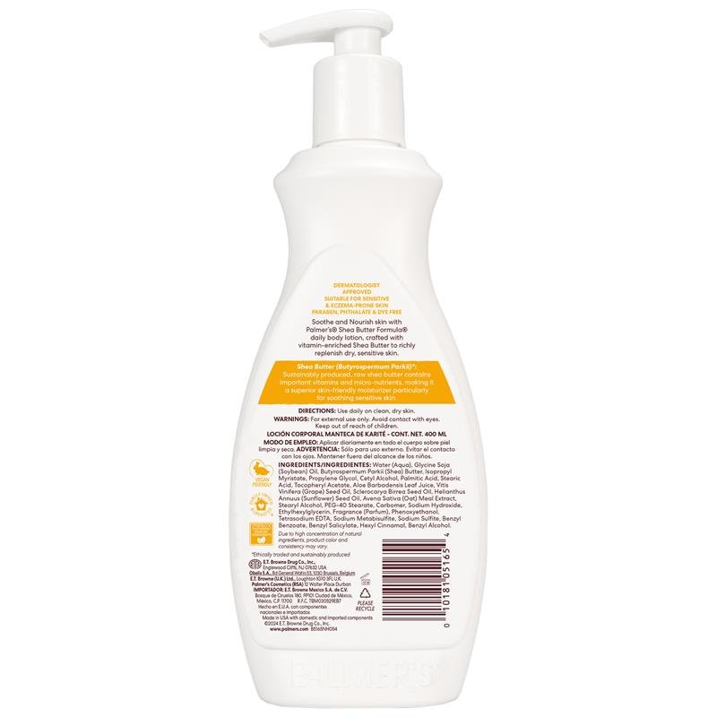 Palmers Shea Butter Body Lotion 400ml