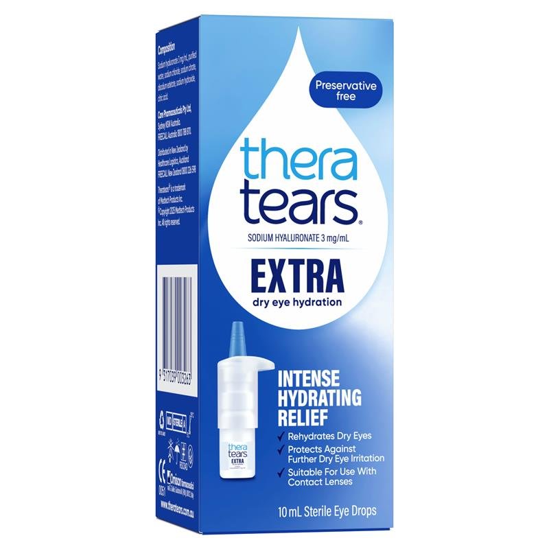 Theratears Extra Dry Eyes Hydration Eye Drops 10ml