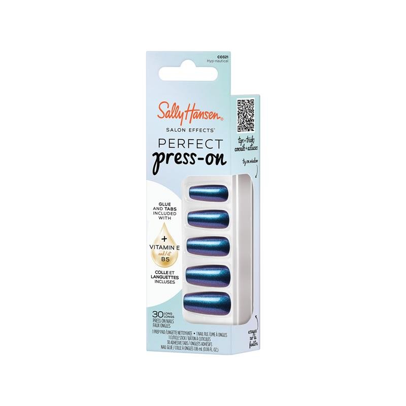 Sally Hansen Salon Effects Perfect Press-On Hypnautical 30 Pieces