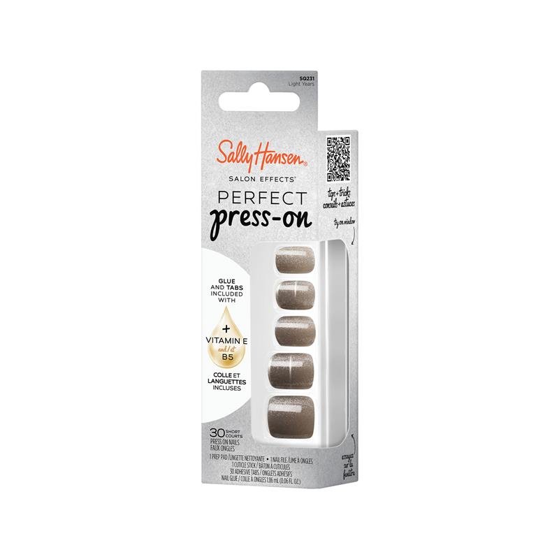 Sally Hansen Salon Effects Perfect Press-On Light Years 30 Pieces