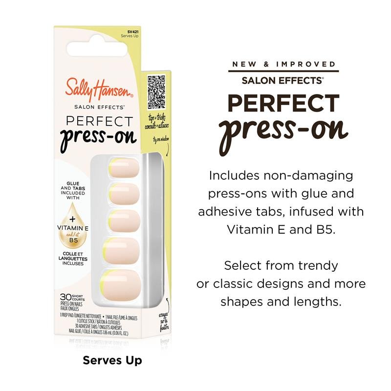 Sally Hansen Salon Effects Perfect Press-On Serves Up 30 Pieces
