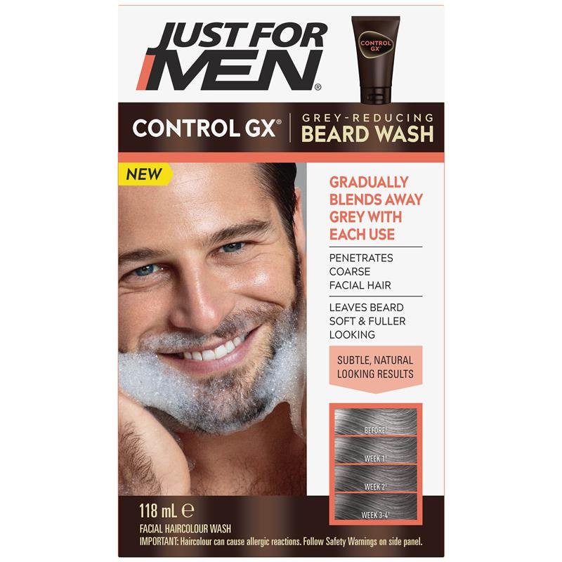 Just For Men 胡须清洁洗剂 Control GX 常规款 118ml
