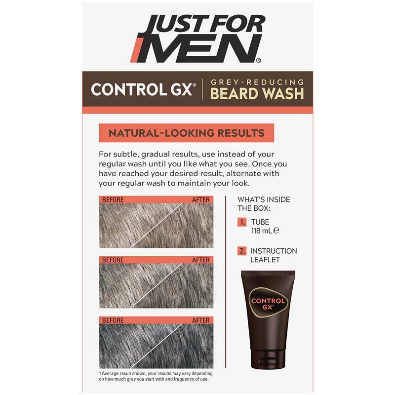 Just For Men 胡须清洁洗剂 Control GX 常规款 118ml