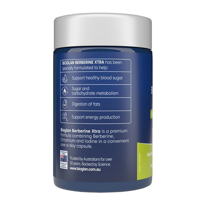 Bioglan 小檗碱 Berberine Xtra 40粒胶囊
