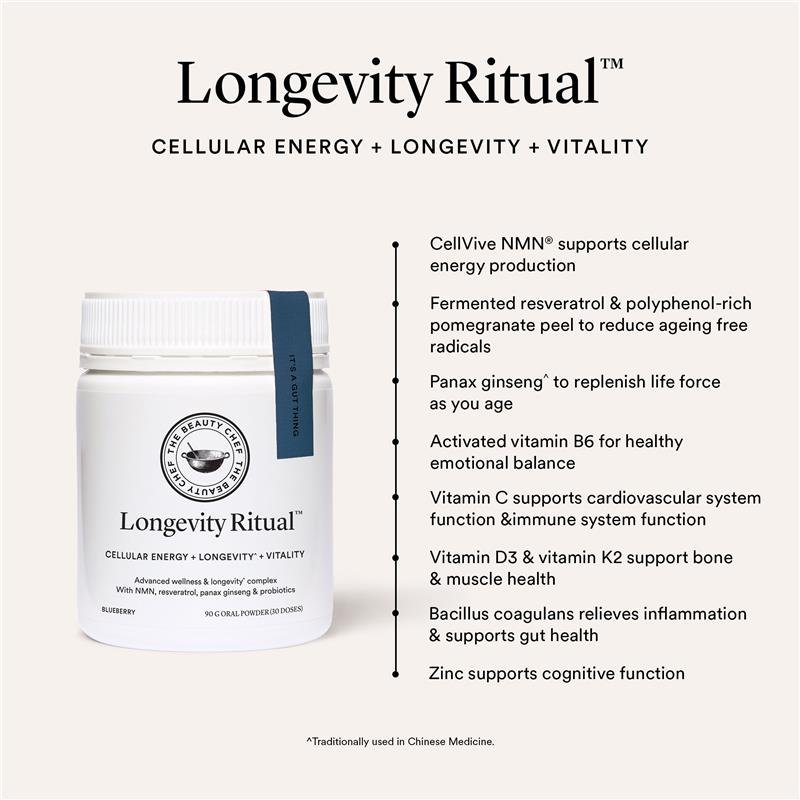 The Beauty Chef Longevity Ritual NMN 长寿配方粉 90g
