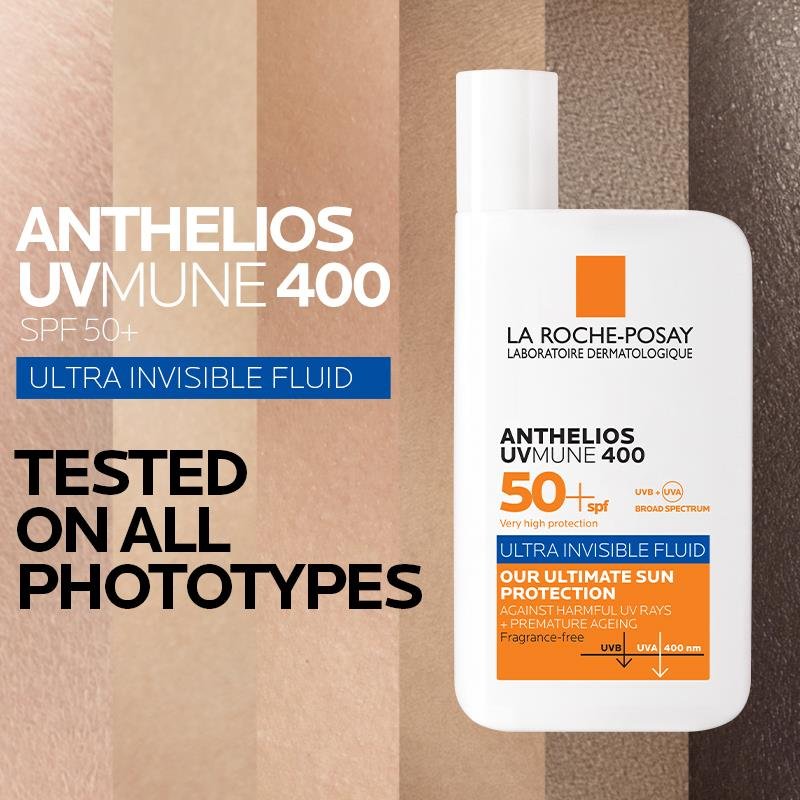 La Roche-Posay 理肤泉 Anthelios UVmune 400 隐形清透防晒乳 SPF50+ 50ml