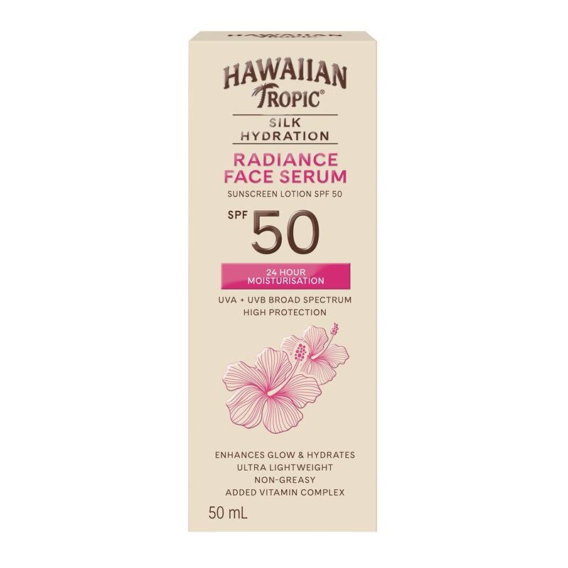 Hawaiian Tropic 夏威夷热带丝滑保湿焕亮面部精华 50ml