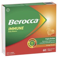 Berocca 免疫日常防护 橙味泡腾片 60片