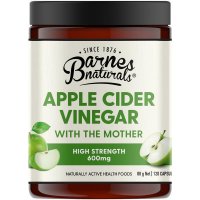 Barnes Naturals 苹果醋含醋母 600mg 120粒