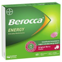 Berocca 能量泡腾片 原味浆果 60片