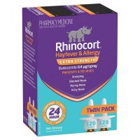 Rhinocort 加强型花粉过敏鼻喷雾 120喷×2瓶