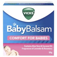 Vicks BabyBalsam 婴儿舒缓通鼻胸背膏 50g