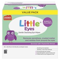 Little Eyes 婴儿眼部清洁湿巾 60片