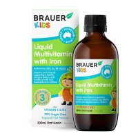 Brauer 儿童液体复合维生素含铁 200ml